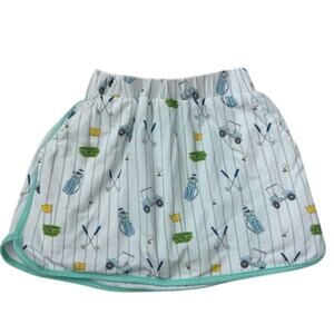 Toddler Girls Grace & James Golf Print Skirt Size 2t